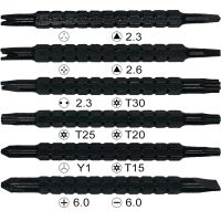 Multifunctional Ratchet Telescopic Mini Screwdriver with Double Head CR-V 13 in 1, Reversible Screwdriver with Ratchet and Magnetic Bits