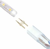 Кабель питания адаптер для светодиодной LED ленты 5050 Foton Power Cable Neon с контроллером 220V IP65, Шнур вилка для светодиодного неона от 220В