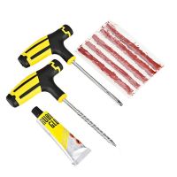 Puncture repair kit for tubeless tires CZK-8008 raw rubber, Puncture Repair Kit, Universal Repair Kit for car tires
