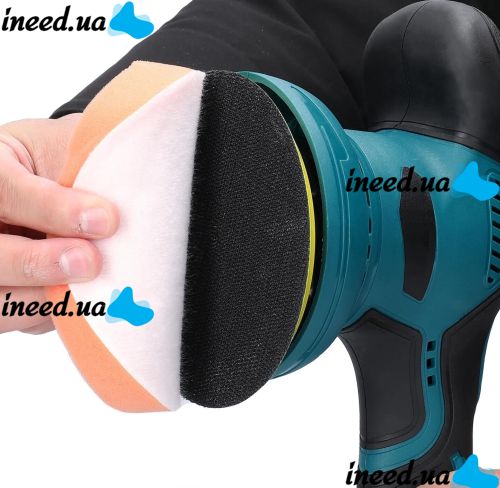 Бездротова Полірувальна машинка Makita 12V D600 12В акумуляторна ексцентрикова шліфувальна машина для полірування автомобіля з насадками 6 швидкостей