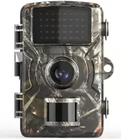 Охотничья фотоловушка Trail Wild Hunt DL-001 IP66 12mp с экраном 2" и ночным видением, Боди камера нагрудный видеорегистратор с датчиком движения