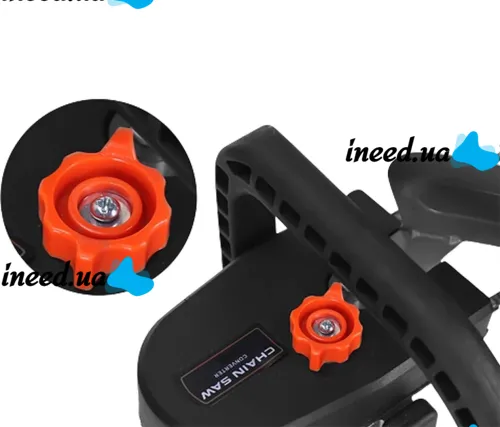 Chain Saw Nozzle 12" Chain saw for the Grand 300QF Pro Grinder with a chain lubrication system for 30cm Bulgarians with a handle and an oil tank