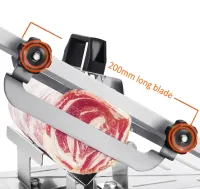 Manual Kitchen Machine slicer Food Slicer LY-38 slicer for slicing meat, sausage and cheese products, YK114 cutter for frozen meat
