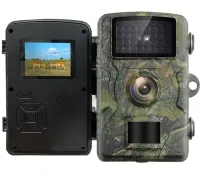 Охотничья фотоловушка Trail Wild Hunt DL-001 IP66 12mp с экраном 2" и ночным видением, Боди камера нагрудный видеорегистратор с датчиком движения