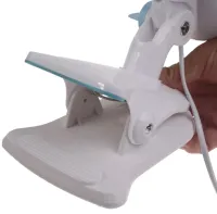 Atlafa AT-F2506 Table Mini Clip-on Fan 2 modes of operation, WX707 Air Cooler with clip-on clip 2 speeds mains power White