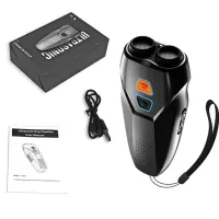Професійний потужний ультразвуковий відлякувач собак Ultrasonic Dog Repeller PU 70 з акумулятором і ліхтариком, захист від собак