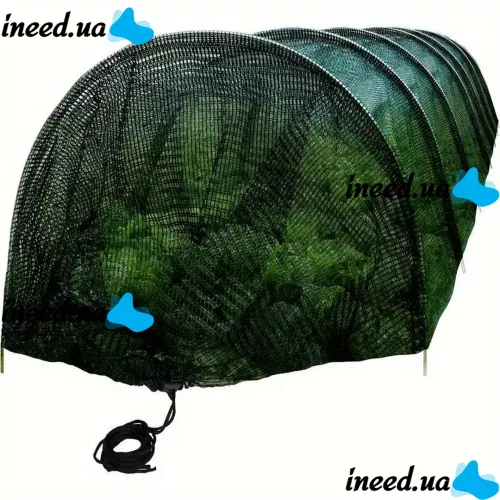Garden Line SD-03 3 meter sun shading net for plants from the sun, Arched shelter 300 cm 45% shading for greenhouse Green