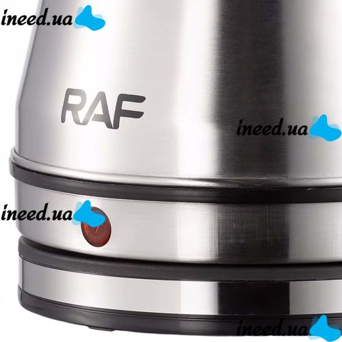 Electric kettle RAF R.7963 1.5L 1500W disc kettle in the form of a turbine, RAF tabletop electric kettle with operating indicator and auto unplugging.