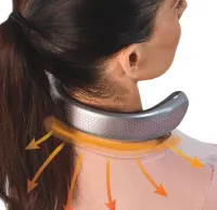 Wireless Neck Heater Handy Heater Freedom MAG-634 with 4 USB Heating Modes, Portable Rechargeable Mini Neck Heater Grey