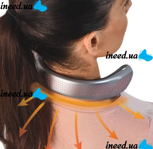Wireless Neck Heater Handy Heater Freedom MAG-634 with 4 USB Heating Modes, Portable Rechargeable Mini Neck Heater Grey