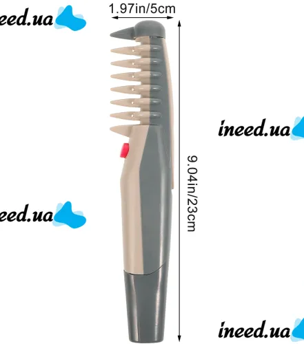 Електрична гребінець щітка для тварин всіх порід кішок і собак Knot Out Electric Pet Comb WN-134, Электрорасческа для грумінгу тварин