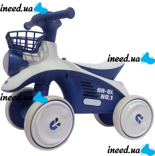 Bambi X-625 children's 4-wheeled treadmill with sound and light effects, HB-QL balance bike for children