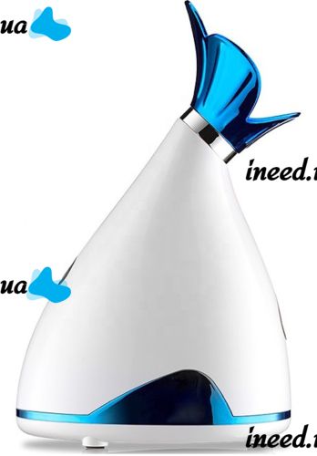 Парова сауна для омолодження та зволоження обличчя з інгалятором Phyopus Facial Ionic Steamer CL-5358, Розпарювач 2в1 з іонізатором для чищення шкіри