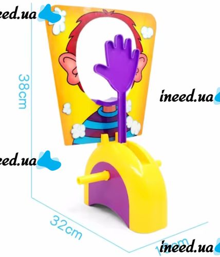 The board game Pie in the face Hasbro Pie Face B7063 for company games, The Entertaining game Cake in the face E111-11 with roulette for children and adults