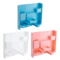 Desktop Folding Organizer Folding Storage Box FB-1990 for stationery, Stand case for office and small items for 6 compartments