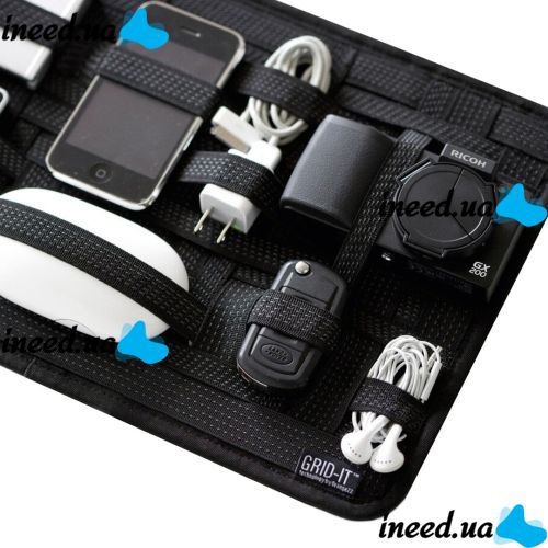 Car organizer on the visor Grid-it! Organizer Vehicle Storage Plate, Multifunctional Holder for Small Items in the Car Black