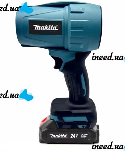 Набір електроінструментів Makita 24V 4в1 акумуляторний секатор DUP365, пила DUC155Z і газонокосарка UR100DZ, повітродувка DAS180Z з 2 акумуляторами