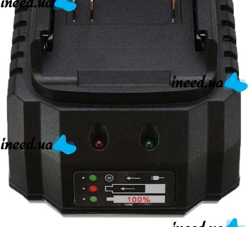 Зарядное устройство для зарядки аккумуляторов Stark BCM-21 48V 3 контакта, Блок питания зарядка для аккумуляторной батареи 48В 2А от сети Черный