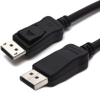 Відео кабель DisplayPort на DisplayPort 1.8 м універсальний перехідник, з'єднувальний кабель для передавання відеосигналу на телевізор 95506