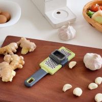 Manual Garlic Grater Functional Kitchen Gardget, Manual Kitchen Chopper, Garlic Grinder, Shredder-Grater, Presser, pres, Chocolate Cheese
