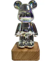 Projection LED RGB Lamp Bear Fireworks Atmosphere Light YD-340, Acrylic Night Light 3D Teddy Bear Fireworks 7 Colors MAG-732 from USB