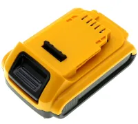 Universal Rechargeable Battery Dewalt DCB203 Yellow Li-on 24V 2Ah for Power Tools, Additional battery for a screwdriver 24V Yellow