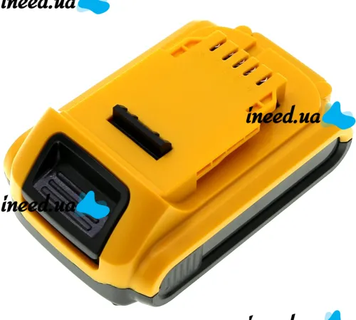 Universal Rechargeable Battery Dewalt DCB203 Yellow Li-on 24V 2Ah for Power Tools, Additional battery for a screwdriver 24V Yellow