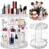 Acrylic Rotary Organizer CX-188 for Cosmetics 3D Rotating 360 Frame 7006 Transparent Rotating Storage Box for Brushes and Tools DL-119