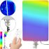 LED rectangular lamp Fill Light RGB LED PM-60 for studio photo and video shooting with remote control, Video light 50x35 cm 14 modes from the network