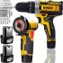 Аккумуляторный набор DeWalt 2в1 Шуруповерт DCF680Z2FA мини болгарка DCG125N 75мм, Набор Деволт 2 аккумулятора 12V 2Ah с набором инструментов в кейсе