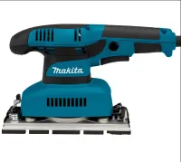 Вібраційна плоска шліфувальна машина Makita BO3710 300W 12000 об/хв для дерева шпаклівки вдома, мережева віброшліфувальна машина X-513 від мережі 220V