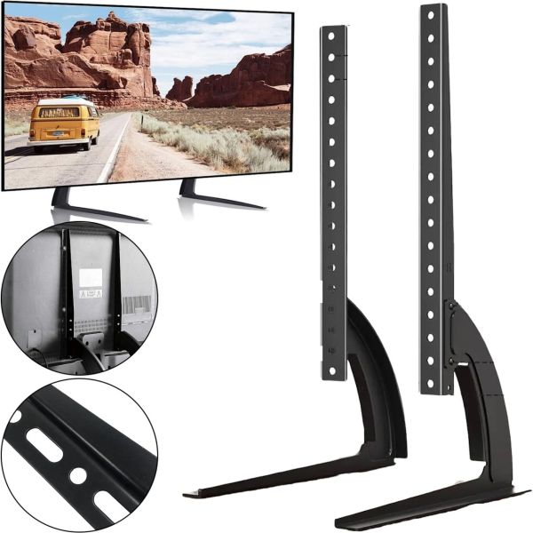 Настольное крепление кронштейн V-Star D702 32"- 75" дюймов для телевизора и монитора, Настольная универсальная подставка ножки для ТВ до 50 кг