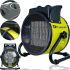 Тепловая пушка Grunfeld GG1506-2 3000W 3 режима до 280 м3/ч, Электрический напольный обогреватель тепловентилятор NF-002 3кВт от сети Желтый