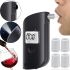 Кишеньковий алкотестер Breath Alcohol Tester MR689 з мундштуками і LCD дисплеєм, персональний алкометр дихання аналізатор спирту HA - 170 від батарейок