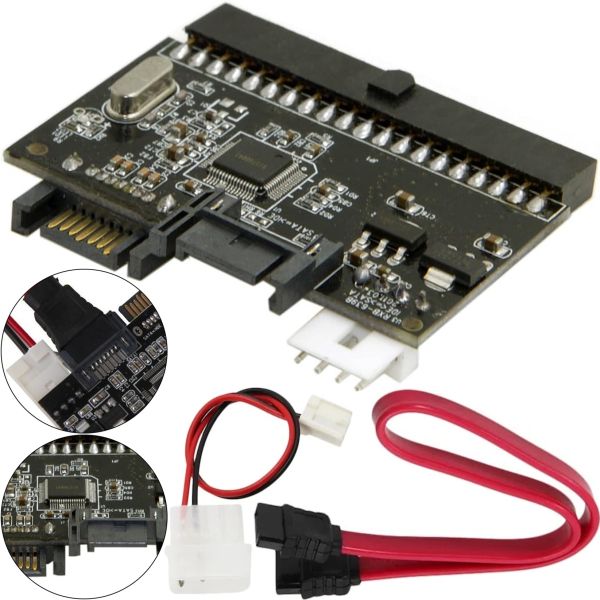 Переходник SATA IDE 100/133 адаптер двусторонний