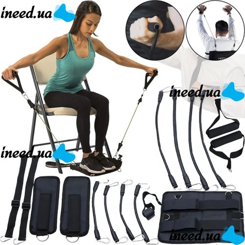 Tubular Resistance Expander All Chair Workout Easily for Athletic Chair Exercises, Noonchi Expander for Cardio Training
