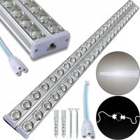 LED Ceiling Lamp with Lenses Tube Light T10 120 cm 6500K Electric Modular Lamp SMD 36W Wall Lamp from 220V Mains White