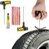 Puncture repair kit for tubeless tires CZK-8008 raw rubber, Puncture Repair Kit, Universal Repair Kit for car tires