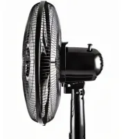 Floor fan Bitek BK-1881 120W 5 blades 46 cm, Bitek 18" inch fan on telescopic leg 106-136 cm with mains swivel