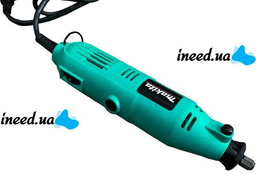 Набір інструментів міні шліфувальна машинка Makita GD0603 комплект з двома граверами 12V бормашина з гнучким валом і штативом 236 насадок у кейсі