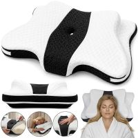 Ортопедическая подушка для сна Бабочка Piluxx Cervical Alignment Pillow LY-1242 анатомическая подушка из пены с эффектом памяти для спины и шеи