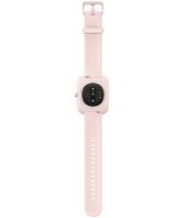 Smart Wrist Smart Watch F21 Pink Voice Call, Bluetooth Fitness and Health Functions with Wireless Charging IOS Android Pink