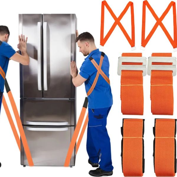 Ремни для переноса багажа, мебели и тяжелых грузов Carry Furnishings Easier 6684 Такелажный подъемный ремень для поддержки и переноски груза