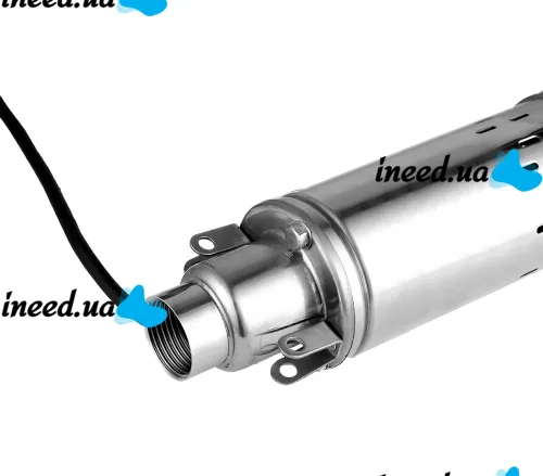 Шнековый погружной насос для скважины MER Screw Pump 4QGD2 120 м 1500W кабель 15 м глубинный водяной электронасос для перекачки чистой воды 2000 л/ч