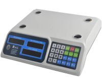 Electronic trading scales up to 40 kg F1976 14191-4066F 33*35 cm desktop scales for trading with price counter and calculator, rechargeable for 40 kg