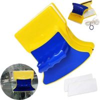 Двостороння магнітна щітка для миття вікон з двох сторін Cleaning Double Side Glass Cleaner, магнітний скребок двостороннього миття скла