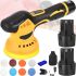 DeWalt 12V YK49 cordless polisher with 2 batteries Cordless eccentric car polisher with accessories