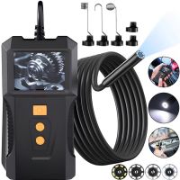 Гнучка камера ендоскоп Industrial Endoscope P230 8 мм 2 дюйми цифровий бороскоп із кабелем 5 м, підсвічуванням і екраном для діагностики на батарейках