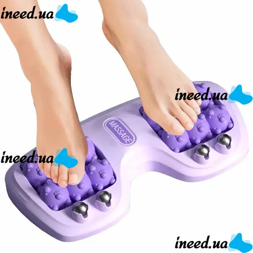 Роликовий масажер для ніг Cat Claw Style Foot Massager рефлексотерапевтичний для масажу стоп з магнітними кульками для зняття стресу і втоми