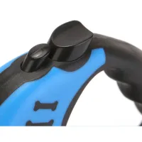 Автоматичний висувний повідець рулетка Trox TR-30 для вигулу собак 3м з блокуванням, Маленький повідець-рулетка для прогулянок із собаками до 12 кг